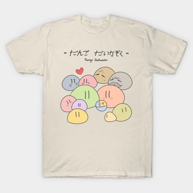 Dango Daikazoku T-Shirt by CrazyLife